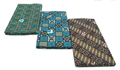 MPS Printed Green, Gold, Blue Lungi