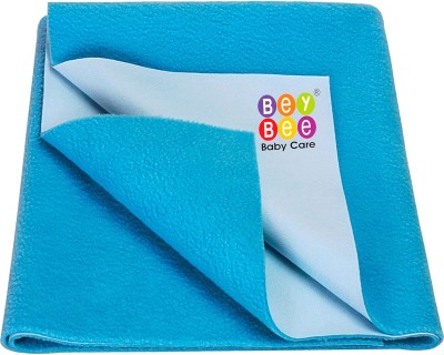 BeyBee Cotton Baby Bed Protecting Mat(Firoza, Medium)