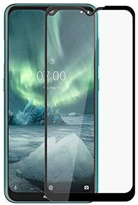NKCASE Edge To Edge Tempered Glass for Nokia 7.2(Pack of 1)