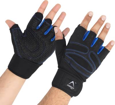 ArrowMax SPIDER GEL GLOVES WITH EXTRA HOLD AND WRIST SUPPORT Gym & Fitness Gloves