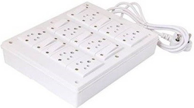Buyistic Heavy Duty PVC Extension Board 6 A Three Pin Socket