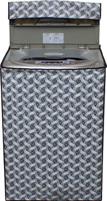 LITHARA Top Loading Washing Machine  Cover(Width: 66.04 cm, Blue, Silver)