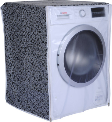 Case Genie Front Loading Washing Machine  Cover(Width: 60 cm, Black)