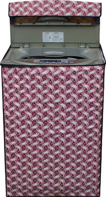 LITHARA Top Loading Washing Machine  Cover(Width: 66.04 cm, Pink, Brown)
