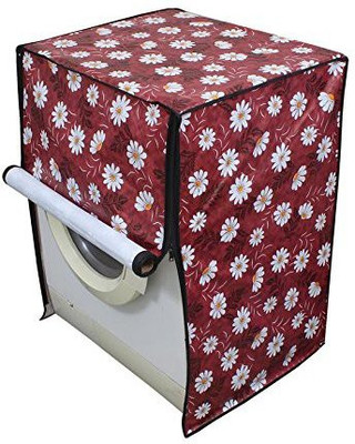 Nitasha Front Loading Washing Machine  Cover(Width: 66 cm, Red)