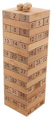 Webby Wooden Building Blocks(Multicolor)