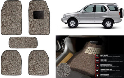 Auto Kite Plastic, PVC Standard Mat For  Tata Safari(Beige, Brown)