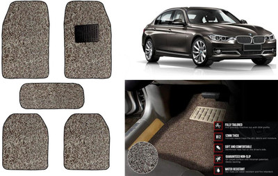 Auto Kite Plastic, PVC Standard Mat For  BMW 3 Series(Beige, Brown)