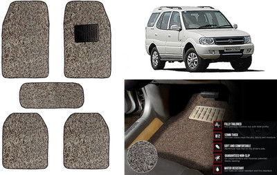 Auto Kite Plastic, PVC Standard Mat For  Tata Safari Storme(Beige, Brown)