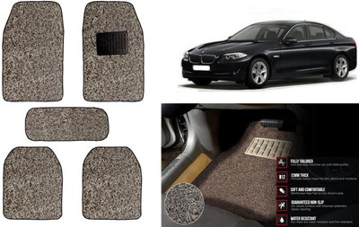 Auto Kite Plastic, PVC Standard Mat For  BMW 520i(Beige, Brown)