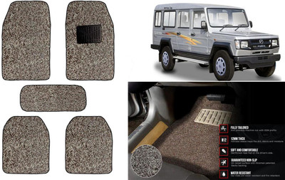 Auto Kite Plastic, PVC Standard Mat For  Toyota Land Cruiser(Beige, Brown)