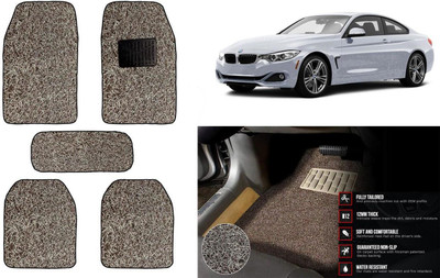 Auto Kite Plastic, PVC Standard Mat For  BMW 4 Series(Beige, Brown)