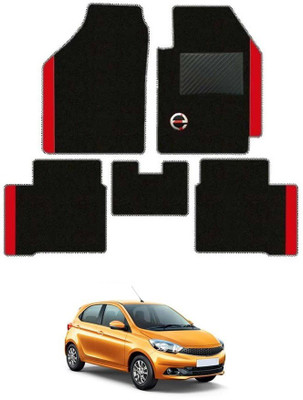 elegant Polypropylene Standard Mat For  Tata Tiago(Black, Red)