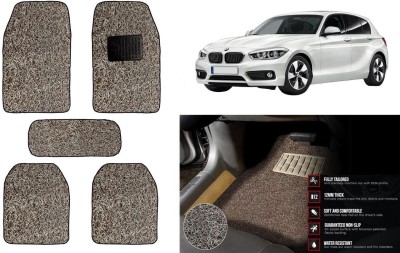 Auto Kite Plastic, PVC Standard Mat For  BMW 1 Series(Beige, Brown)