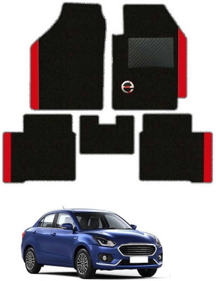 elegant Polypropylene Standard Mat For  Maruti Suzuki New Dzire(Black, Red)
