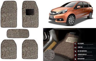Auto Kite Plastic, PVC Standard Mat For  Honda Mobilio(Beige, Brown)