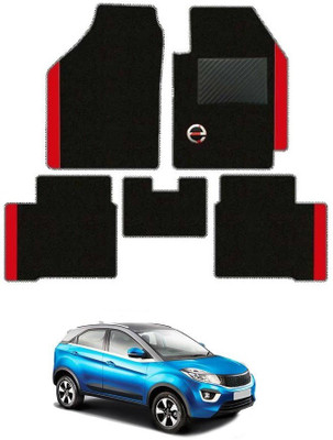 elegant Polypropylene Standard Mat For  Tata Nexon(Black, Red)