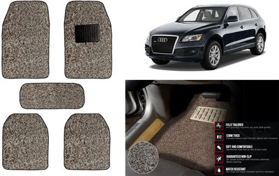 Auto Kite Plastic, PVC Standard Mat For  Audi Q5(Beige, Brown)