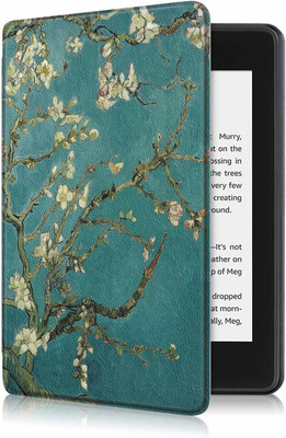 GALARIX Book Cover for Slim Smart Flip case Cover for All Amazon Kindle 10th Generation 2019(Aqua, Dual Protection)