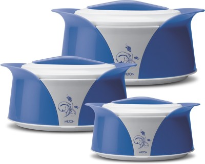 MILTON Imperial Jr. Gift Set Pack of 3 Thermoware Casserole Set(430 ml, 850 ml, 1400 ml)