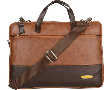 Blowzy Men & Women Tan Messenger Bag