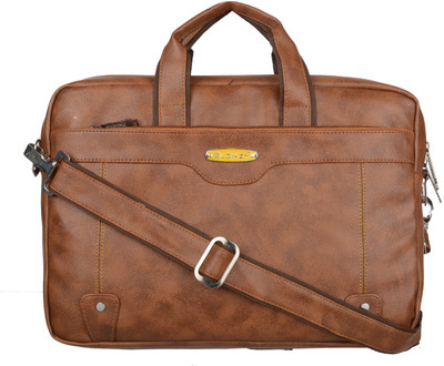 Blowzy Bags 14 inch Laptop Messenger Bag(Tan)
