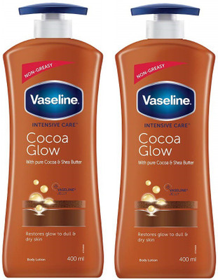 Vaseline Intensive Care Cocoa Glow with pure cocoa & Shea Butter New Pack(800 ml)