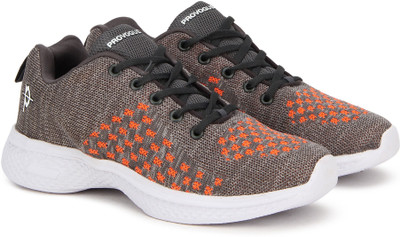 PROVOGUE Running Shoes For MenGrey Orange