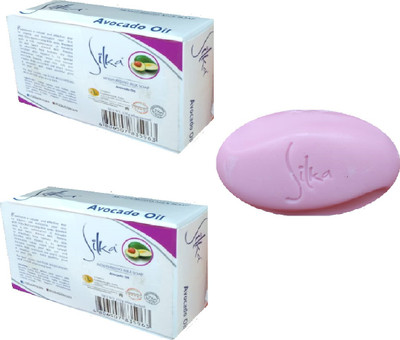 SILKA Avacado Oil Extract Soap For Pore Minimising(Pack of 2)(2 x 135 g)