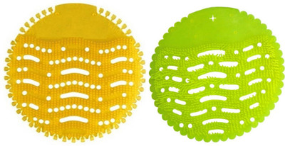 SANMAN Urinal Screen Mat N2574 Mat Toilet Cleaner(2 x 1 Wipes)