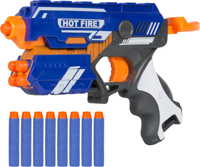 Richuzers Foam Blaster Gun Toy, Safe and Long Range, 10 Bullets Guns & Darts(Multicolor)