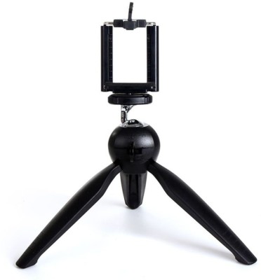 flying india YT-228 Universal Nonslip Flexible Rubber Legs Phone Stand Foldable F16 Tripod(Black, Supports Up to 500 g)