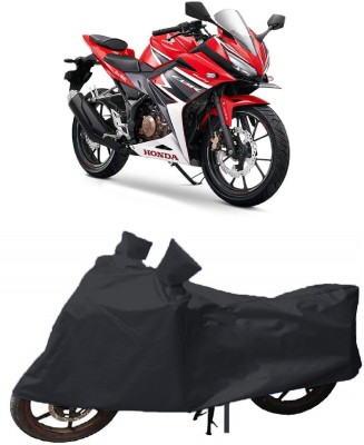 Shree ji traders Two Wheeler Cover for Honda(CBR 150R, Black)