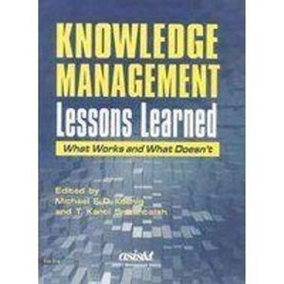 Knowledge Management Lessons Learned (What Works and What Doesn't), 2008(English, Hardcover, Srikantaiah T K)