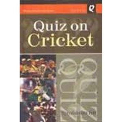 Quiz on Cricket(English, Undefined, Iyer Vijayalakshmi)