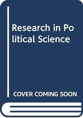 Research in Political Science(English, Hardcover, K. J. Rao M. M. Raju)