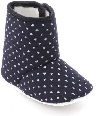 CHiU Booties(Toe to Heel Length - 13 cm, Black)