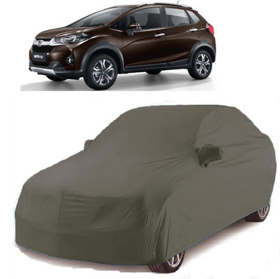 Gargi Traders Car Cover For Honda WR-V (With Mirror Pockets)(Grey)