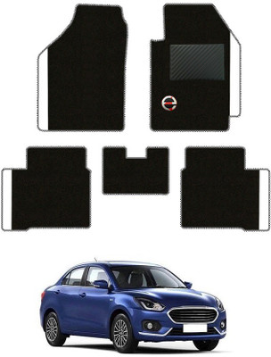 elegant Polypropylene Standard Mat For  Maruti Suzuki New Dzire(Black, White)