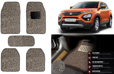 Auto Kite Plastic, PVC Standard Mat For  Tata Harrier(Beige, Brown)