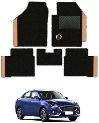 elegant Polypropylene Standard Mat For  Maruti Suzuki New Dzire(Black, Beige)