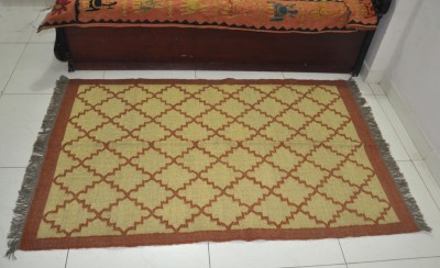 Lal Haveli Multicolor Jute Carpet(7 ft,  X 4 ft, Rectangle)