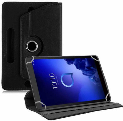 TGK Flip Cover for Alcatel 3T 10 inch(Black, Shock Proof, Pack of: 1)