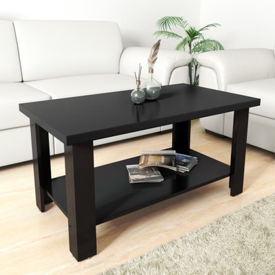 Flipkart Perfect Homes Catan Engineered Wood Coffee Table(Finish Color - Wenge, Knock Down)