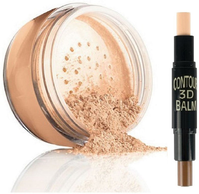 GFSU Concaler Stick & Loose Powder Combo(2 Items in the set)