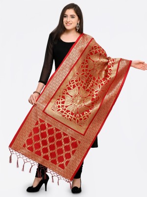 Kimisha Silk Blend Woven Women Dupatta