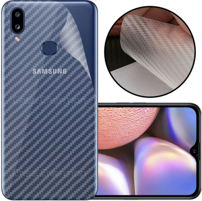 CASE CREATION Samsung Galaxy A10s (2019) Mobile Skin(3D Carbon Fibre Transparent Back Skin Matte Finish)