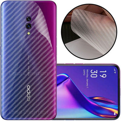 CASE CREATION OPPO K3 Mobile Skin(3D Carbon Fibre Transparent Back Skin Matte Finish)