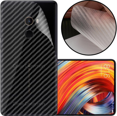 CASE CREATION Xiaomi Mi Mix 2S Mobile Skin(3D Carbon Fibre Transparent Back Skin Matte Finish)