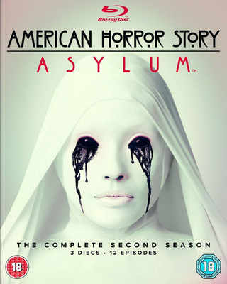American Horror Story: The Complete Season 2 - Asylum (3-Disc Box Set) (Region Free + Fully Packaged Import)(Blu-ray English)